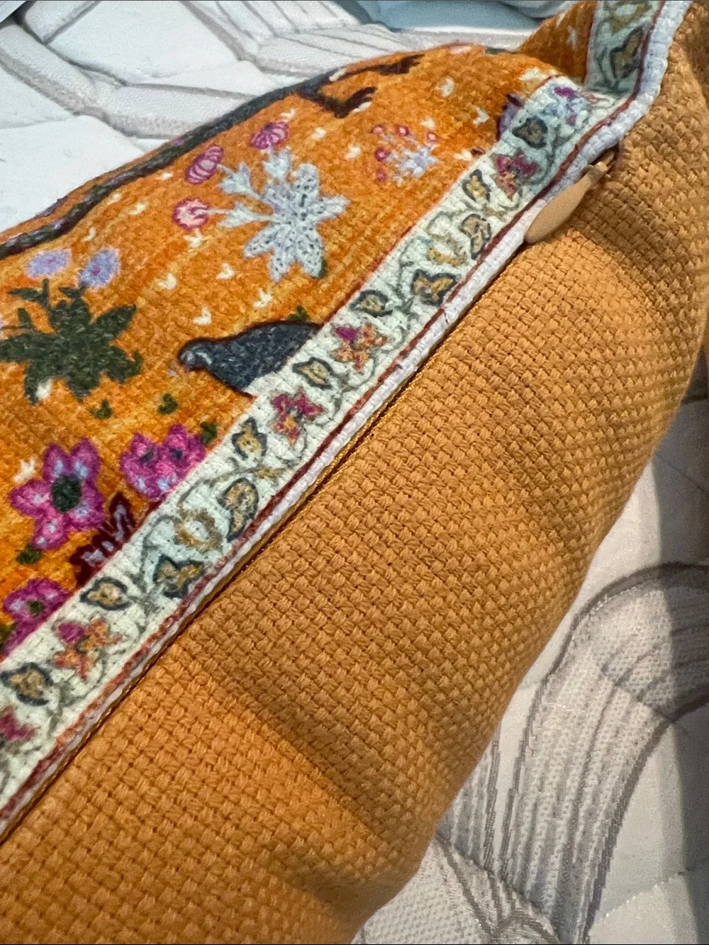 Anthropologie pillows.